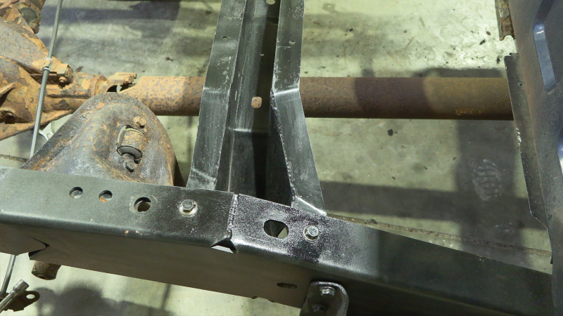Rust Buster 1988-1998 Chevy C/K1500 Fuel Tank Crossmember thumbnail 7