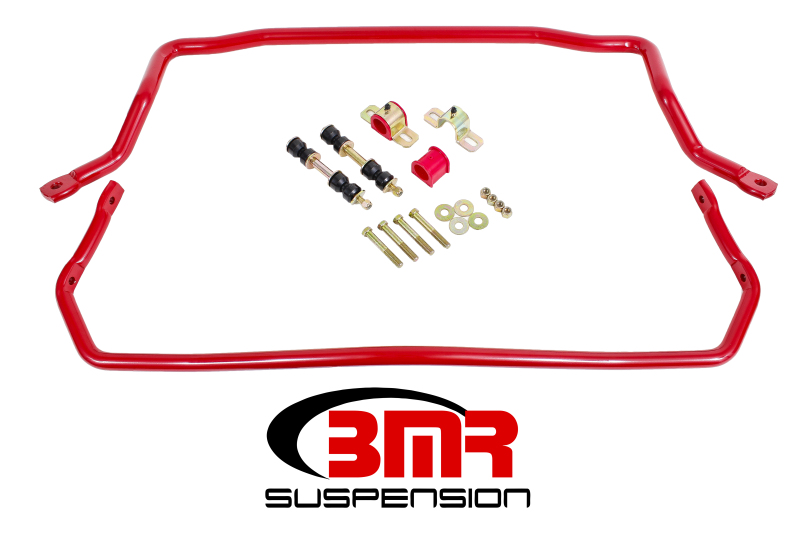 BMR 78-87 G-Body Front & Rear Sway Bar Kit w/ Bushings - Red thumbnail 3