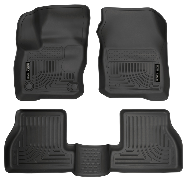 Husky Liners Weatherbeater 2016 Ford Focus RS Front & 2nd Seat Floor Liners - Black thumbnail 4