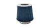 Vibrant Open Funnel Perf Air Filter (5in Cone O.D. x 5in Tall x 3in inlet I.D.) - Chrome Filter Cap thumbnail 6