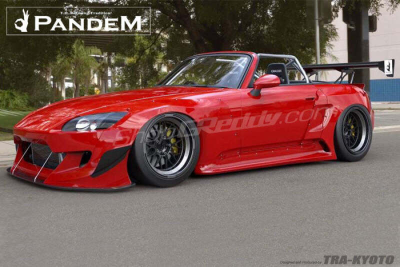 GReddy Pandem RB 00-09 Honda S2000 AP1/AP2 Complete Wide Body Aero Kit w/Ducktail Wing (S/O No Cncl) thumbnail 3