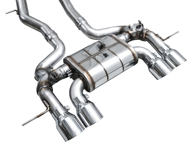 AWE Tuning 23-24 BMW G87 M2 SwitchPath Edition Exhaust - Chrome Silver Tips thumbnail 6