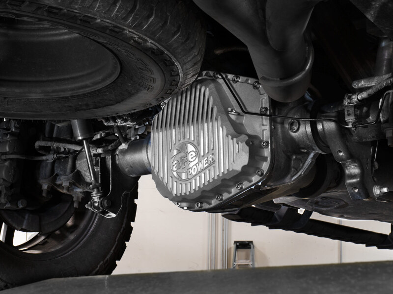 aFe POWER Street Series Rear Diff Cover Raw w/ Machined Fins Ford F-250/350 23-26 (Sterling 11.6) thumbnail 4