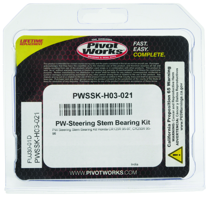 PIV Steering Stem Bearing Kit
