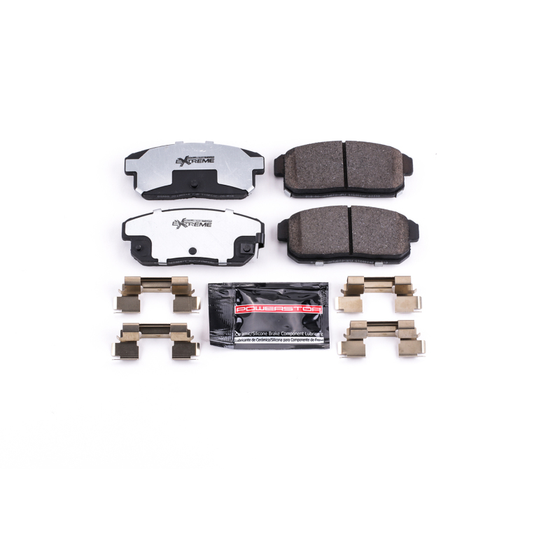 Power Stop 04-11 Mazda RX-8 Rear Z26 Extreme Street Brake Pads w/Hardware thumbnail 2