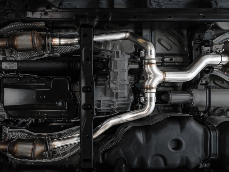 AWE Tuning 0FG Exhaust for 3rd Gen Toyota Tundra - BashGuard Only thumbnail 5