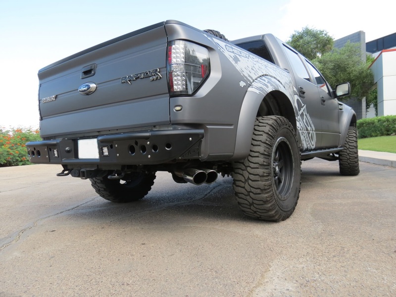 ADD Offroad Venom Bumpers R012231280103 Bumper, Venom, Fabricated, Steel, Black Textured Powdercoated, Ford, Rear, Each thumbnail 6