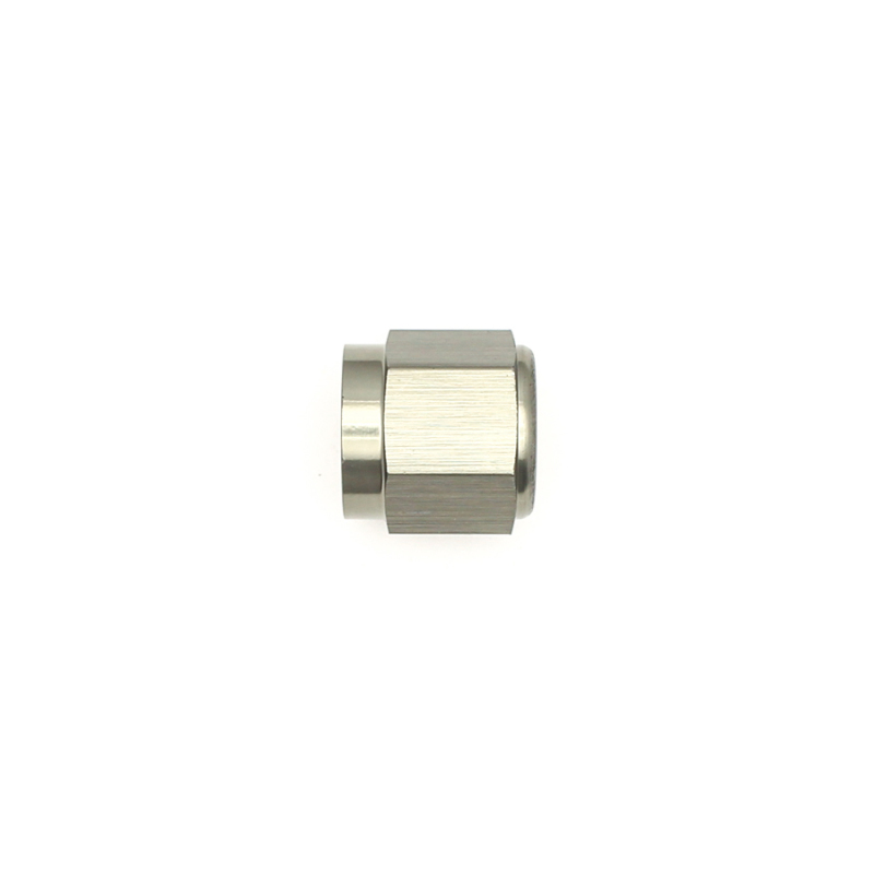 DeatschWerks 6AN Female Flare Cap - Anodized Matte Black thumbnail 6