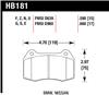 HAWK HPS Brake Pad Sets