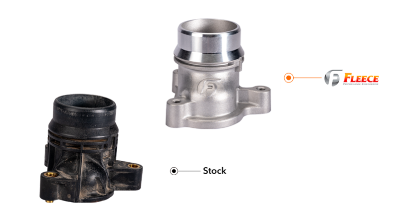 Fleece Performance 11-25 Ford F-250/F-350/F-450 6.7L Power Stroke Thermostat Housing Upgrade