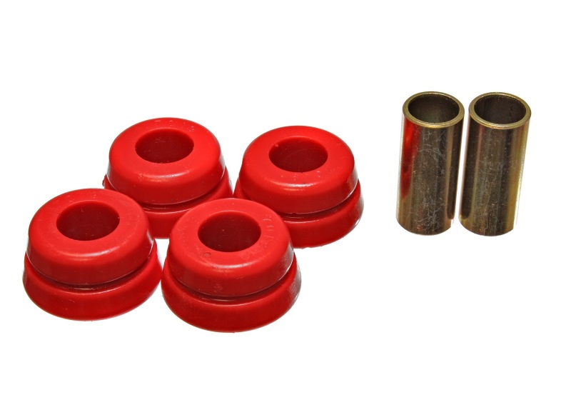 Energy Suspension 79-94 Toyota Pick Up 2WD (NOT T-100/Tundra) Red Front Strut Rod Bushing Set thumbnail 5