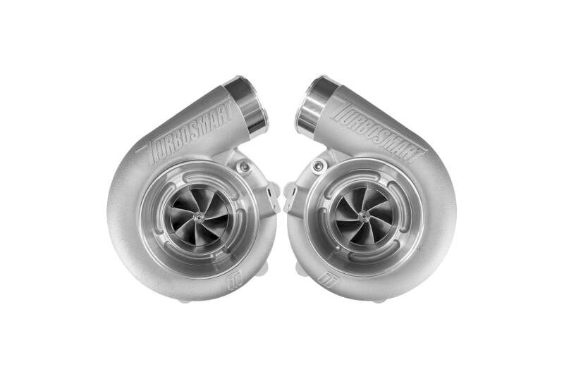 Turbosmart V-Band 1.07AR Oil Cooled TS-1-6466B Mirror Twin Turbo Package