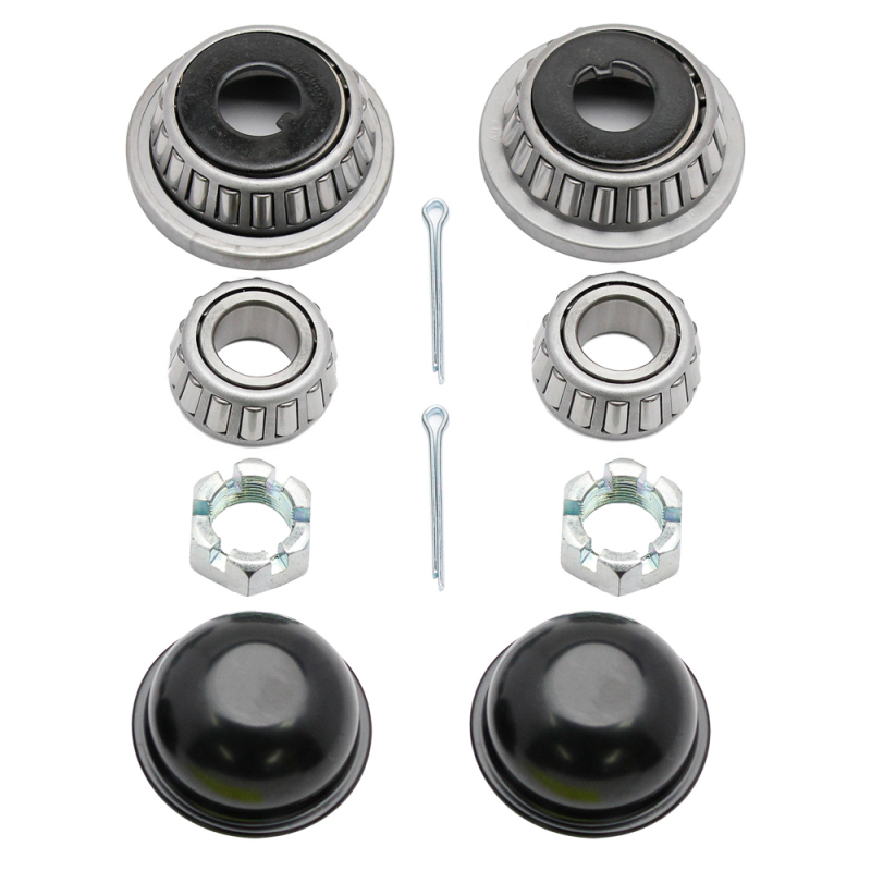 Wilwood kit 2-PK bearing seal LOCKNUT/CAP 55-57 chevy pro spindle