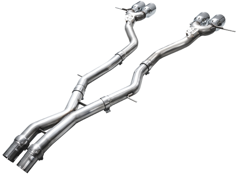 AWE Tuning 23-24 BMW G87 M2 Track Edition Exhaust - Chrome Silver Tips thumbnail 6