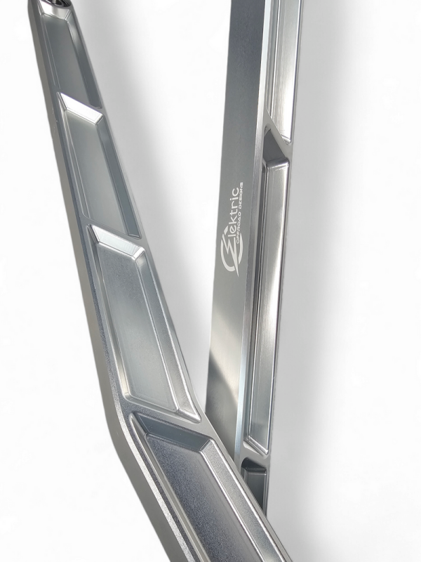 Elektric Offroad 2022+ Polaris Rzr Pro Rurbo R Billet High Clearance Radius Rods Anodized Clear