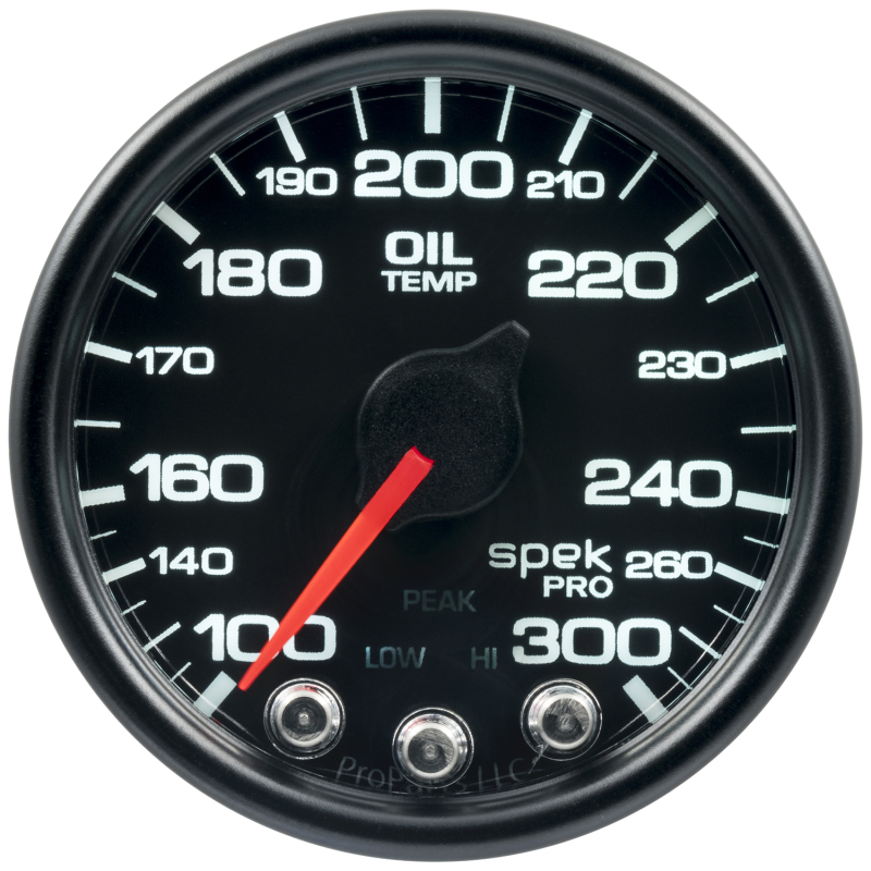 Autometer Spek-Pro - Nascar 2-1/16in Oil Temp 100-300F Bcb Ecu thumbnail 9