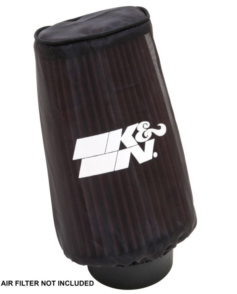 K&N Filter Wrap Drycharger Oval Tapered Black - 3.25in Base I/S Width x 2.5in Top I/S Width x 7in H thumbnail 7