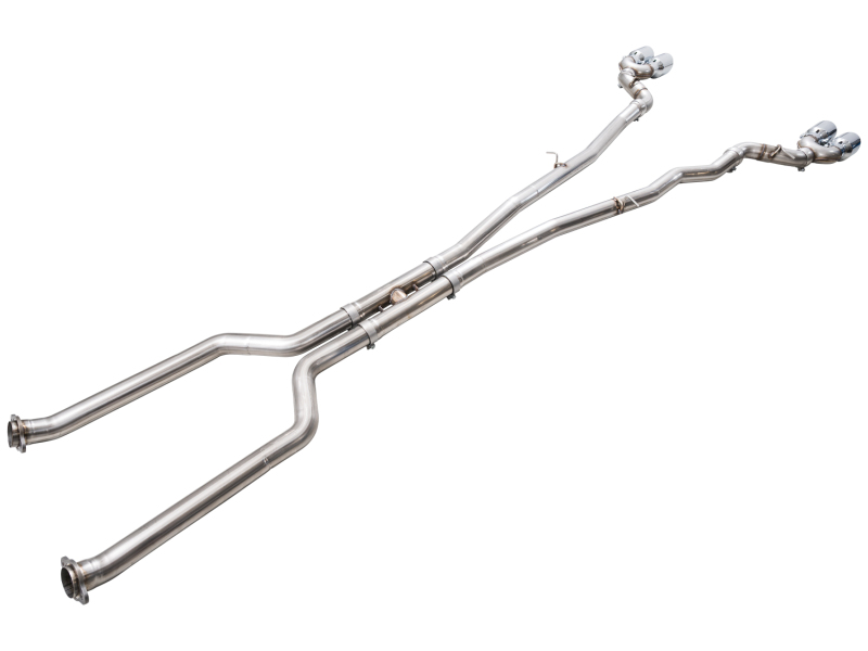 AWE Tuning BMW G90/G99 M5 Track Edition Cat-Back Exhaust - Chrome Silver Tips thumbnail 9