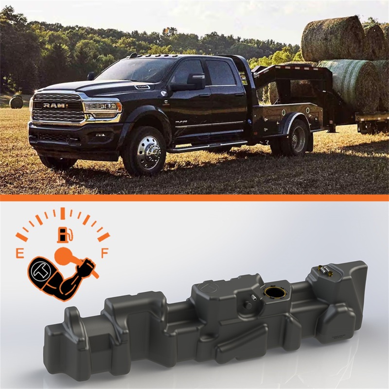 Titan Fuel Tanks 07-24 RAM 120in Cab & Chassis 50 Gallon XXL Mid-Ship Fuel Tank
Fuel Tank