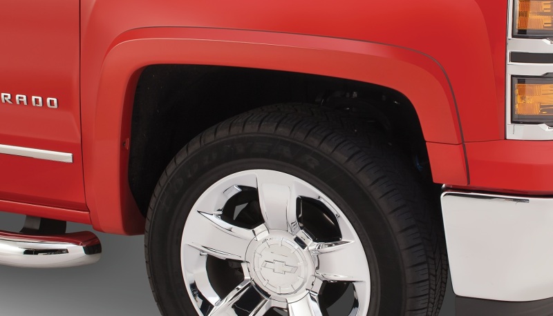 Bushwacker 15-18 Chevy Silverado 2500 HD Fleetside OE Style Flares 4pc 78.8/97.8in Bed - Black thumbnail 8