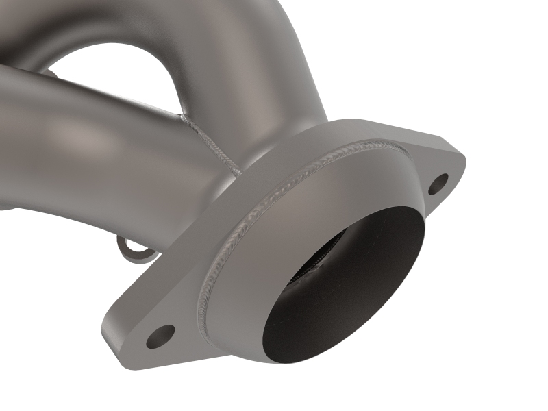 aFe Twisted Steel Shorty Header 11-17 Ford Mustang V6-3.7L - Titanium Coat Finish thumbnail 7