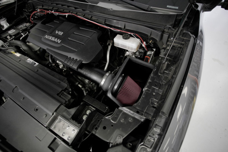 K&N 2017 Nissan Titan V8-5.6L F/I AirCharger Performance Intake thumbnail 8