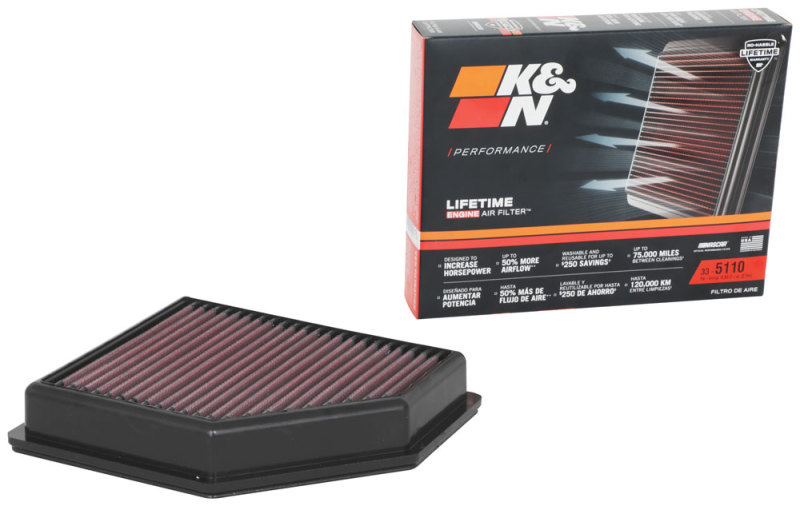 K&N 20-22 Nissan Sentra 2.0L L4 Replacement Air Filter thumbnail 4