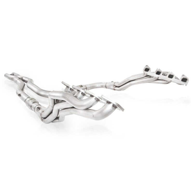 Stainless Power 2011-14 F-150 Raptor 6.2L Headers 1-7/8in Primaries 3in High-Flow Cats X-Pipe thumbnail 3