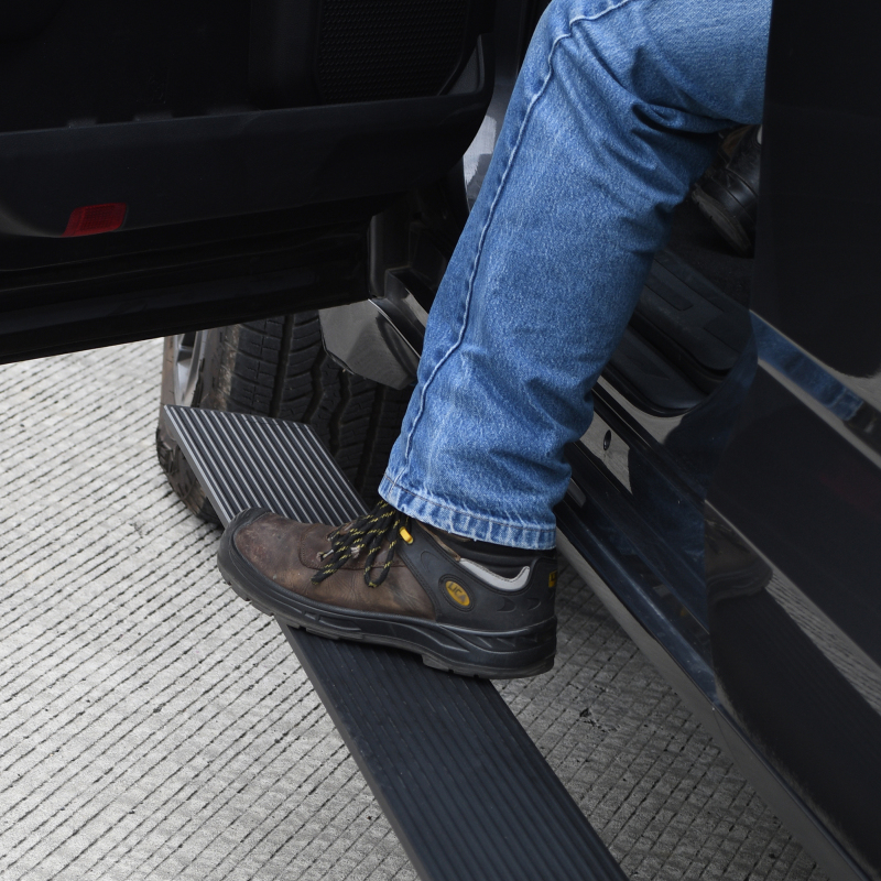 RealTruck 07-21 Toyota Tundra EC 4dr VoltStep Electric Running Board Kit - Tex. Blk thumbnail 8