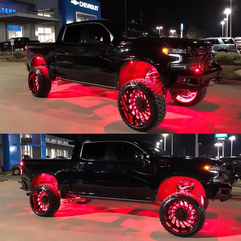 Oracle Bluetooth + RF Underbody Rock Light Kit - 4 PCS - ColorSHIFT thumbnail 8