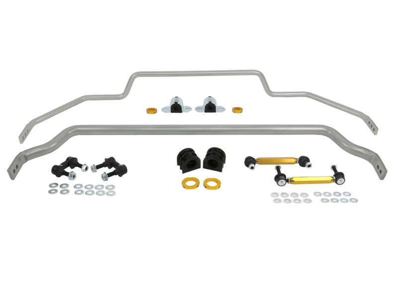 Whiteline 09-17 Nissan GT-R (Premium) / 12-16 GT-R Black Edition Front and Rear Swaybar Kit (1x whlBNF40Z, 1x whlBNR36XZ, 1x whlKLC172, 1x whlKLC173) thumbnail 4