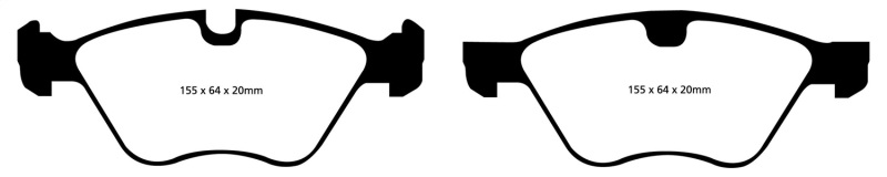 EBC S4 Brake Pad and Rotor Kit (1x ebcDP31493C, 1x ebcUSR1512) thumbnail 3