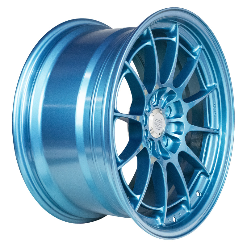 Enkei NT03+M 18x9.5 5x114.3 40mm Offset 72.6mm Bore Emerald Blue Wheel MOQ 40 thumbnail 2