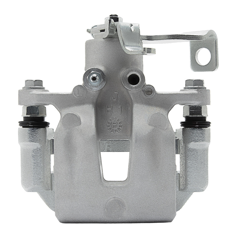 DFC 12-18 Hyundai Elantra GT Rear-L Premium Caliper - Silver Zinc Coated