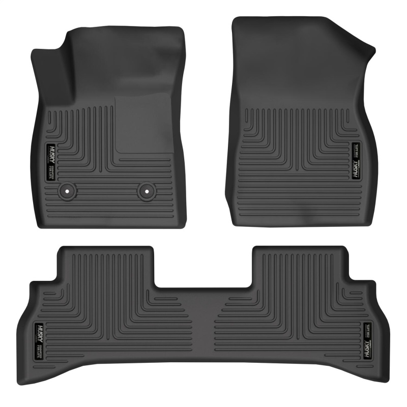 Husky Liners 21-22 Buick Encore GX (RWD) WeatherBeater Front & 2nd Seat Floor Liners - Black thumbnail 2