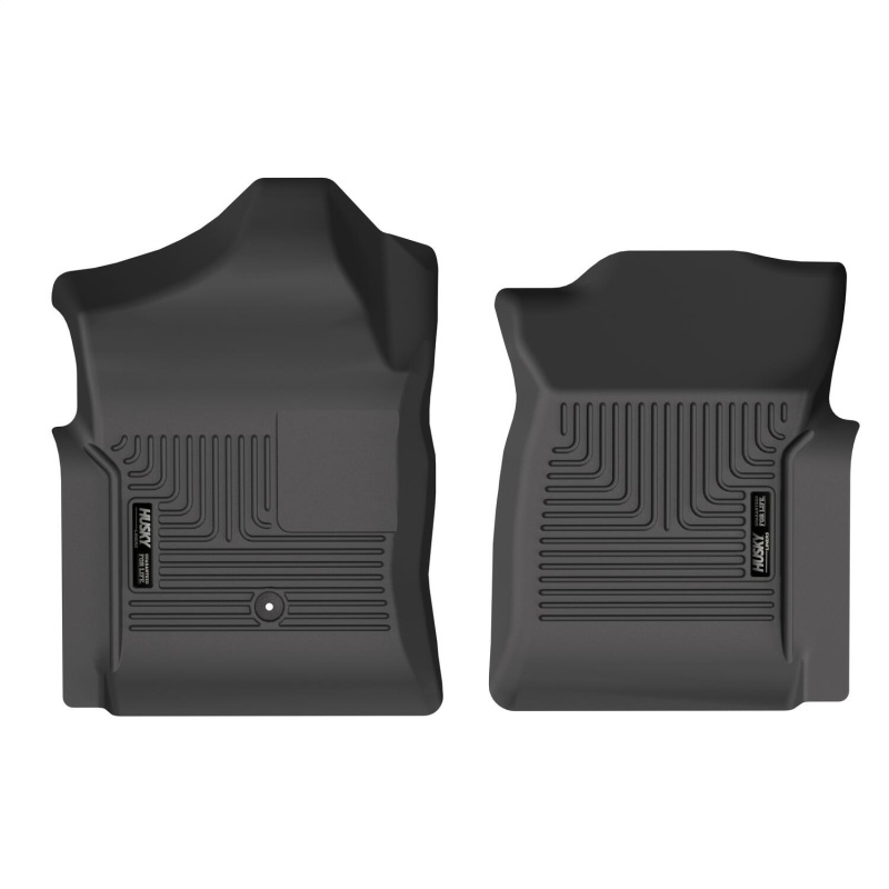 Husky Liners 99-06 Chevrolet Silverado 1500 Standard Cab WeatherBeater Front Floor Liners (Black) thumbnail 2