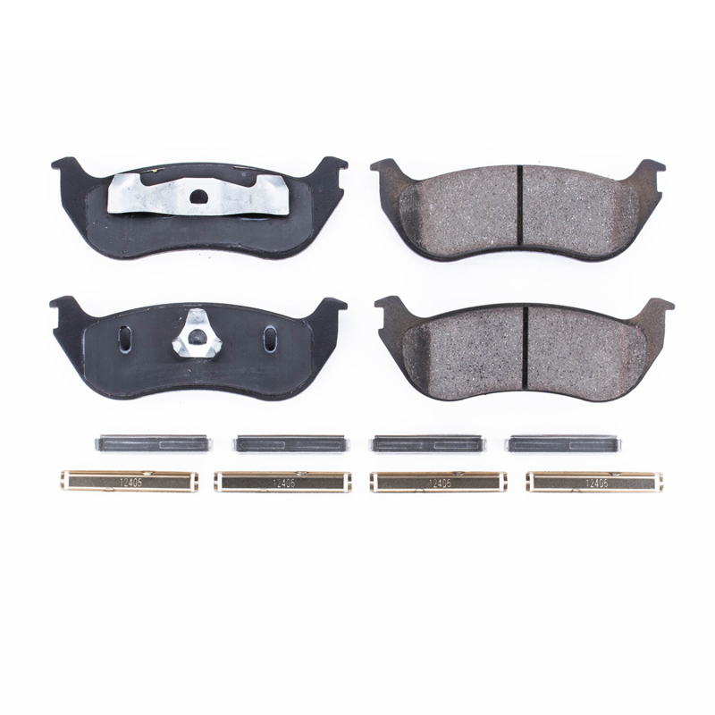 Power Stop 96-02 Ford Crown Victoria Rear Z17 Evolution Ceramic Brake Pads w/Hardware thumbnail 7