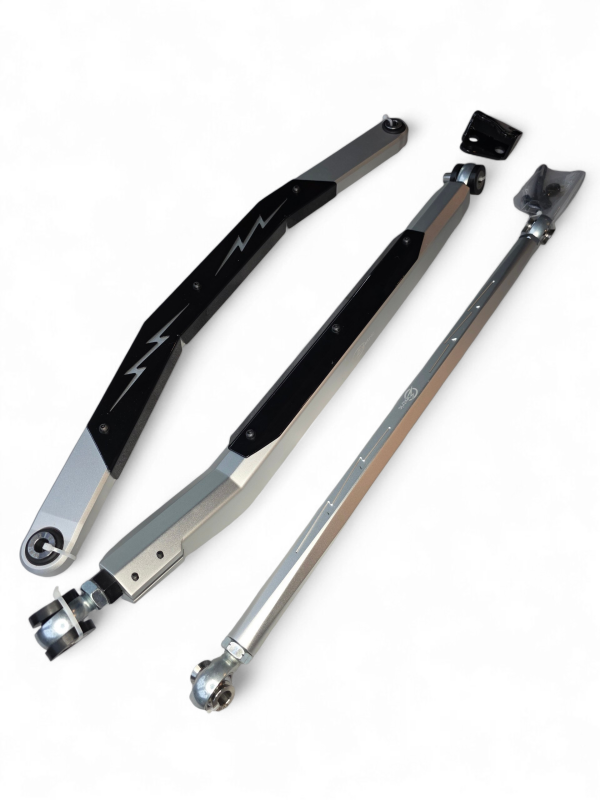 Elektric Offroad 2024+ Can Am Maverick R Volt Billet Radius Rods Anodized Clear thumbnail 5