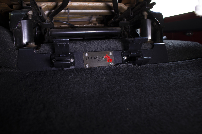 Fishbone Offroad Jeep TJ Front Seat Flashlight Mount