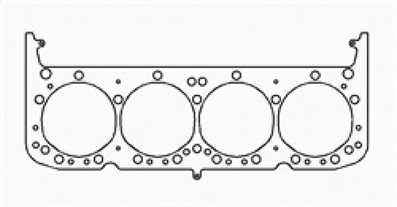 Cometic Chevy Gen1 Small Block V8 .040in MLS Cyl Head Gasket-4.135in Bore-With Edelbrock RPM Heads thumbnail 9