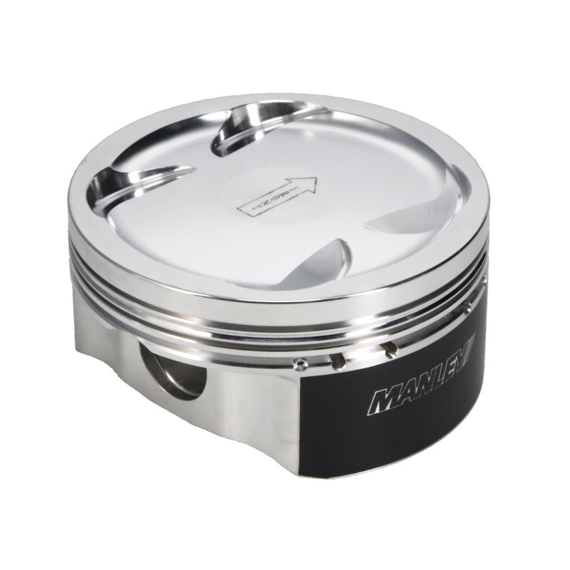 Manley 04+ Subaru WRX STi (EJ257) 83mm Stroker 100mm +0.5mm Bore 9.8:1 Dish Piston Set with Rings thumbnail 9