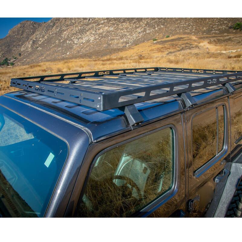 DV8 Offroad 18-21 Jeep Wrangler JL 4-Door Roof Rack thumbnail 7