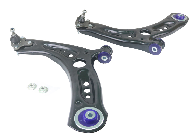 SuperPro 2015 Volkswagen Golf Rear Base Front Control Arm Lower Assembly Kit (Add. Positive Caster) thumbnail 5
