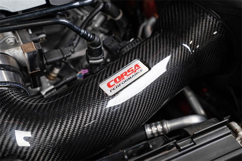 Corsa 16-24 Chevrolet Camaro SS 6.2L V8 Carbon Fiber Open Element Air Intake - Oiled thumbnail 3