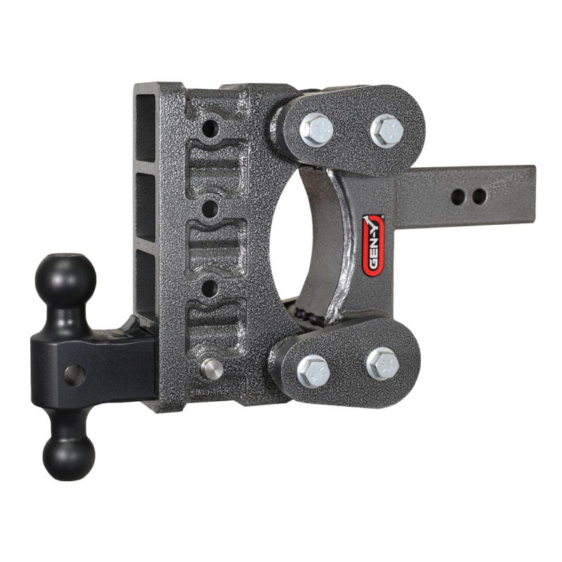 Gen-Y The Boss Torsion-Flex 2.5in Shank 6in Drop 2.4K TW 21K Hitch w/GH-061 Dual-Ball