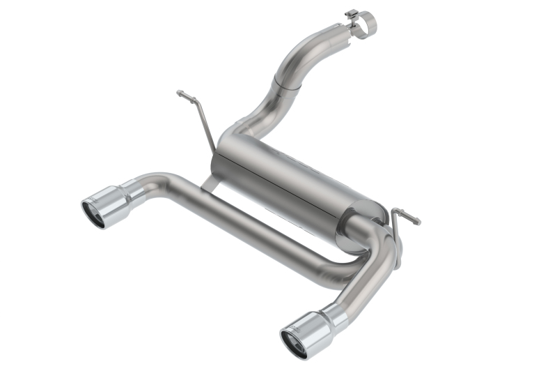 Borla 18-19 Jeep Wrangler JL/JLU 2.0L 4Cyl 2DR/4DR Touring Axle Back Exhaust w/ 3.5in Tips thumbnail 6