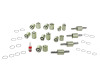 aFe Control PFADT Steel Frame Solid Spherical Control Arm Bearings Set; Chevy Corvette C5 / C6 97-13 thumbnail 8