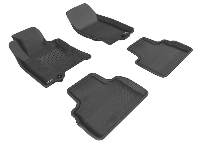 3D MAXpider 09-17 Infiniti QX70 / FX35 / QX50 / QX50S Kagu Black Full Set thumbnail 2