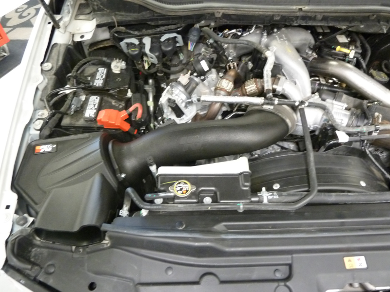 K&N 63 Series AirCharger Performance Intake 20-21 Ford F250 V8-6.7L DSL thumbnail 3