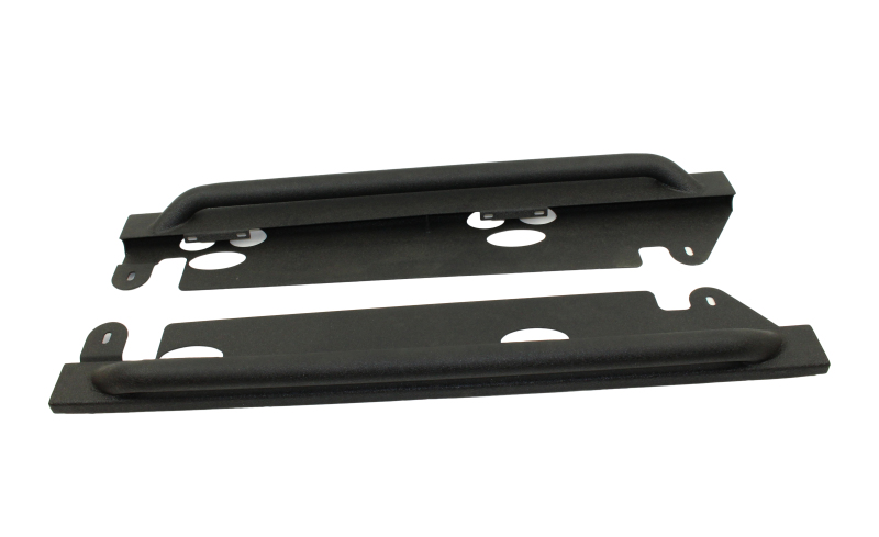Fishbone Offroad 07-18 Jeep Wrangler JK 2 Door Rubicon Steel Rock Slider - Black Textured Powdercoat thumbnail 9